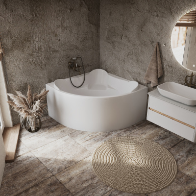 Ванна акриловая 1Marka "PALERMO" 120*120 (02пал1212)