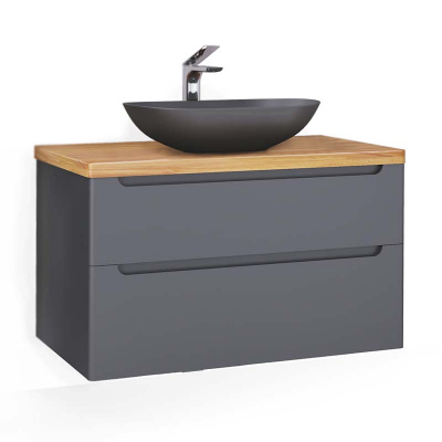 Тумба Jorno Wood 100, серая (wood.01.100/P/GR)