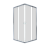 Душевая ширма Тритон Вента-Хром 90х90, квадрат (1 место) (Щ0000051622)