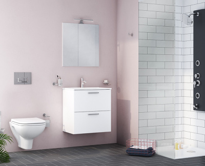 Душевая панель Move, серая Vitra (A45812)