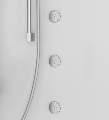 Гидромассажная кабина 90х90, на высоком поддоне AM.PM Like (W80C-019A-090MTA)