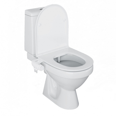 Damixa Origin Evo 2 унитаз-компакт с приставкой биде и сиденьем микролифт (421788607SC)