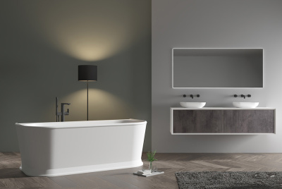 Акриловая ванна ABBER (AB9276)