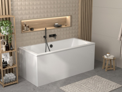 Ванна прямоугольная 170х80 белая ALBA SPA KERO (ВПР0360000100)