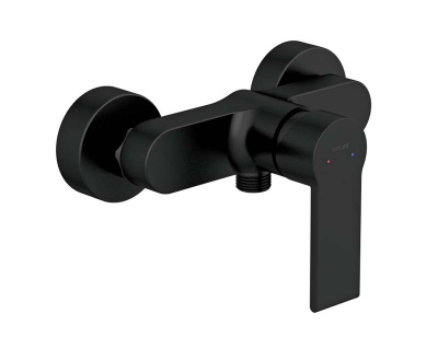 Смеситель CERSANIT BRASKO BLACK для душа (63109)
