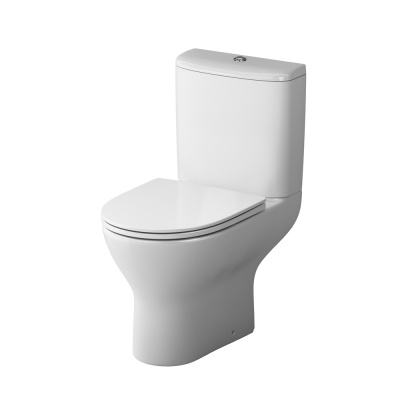 Унитаз-компакт безободковый, с сиденьем микролифт Damixa Palace Grand (468600SC)