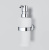 Стеклянный диспенсер для жидкого мыла с настенным держателем AM.PM Sense L (A7436900)