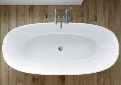 Ванна из материала Stonex® Roca Ariana 165х75 овальная белая (248470000) Ванна из материала Stonex® Roca Ariana 165х75 овальная белая (248470000)