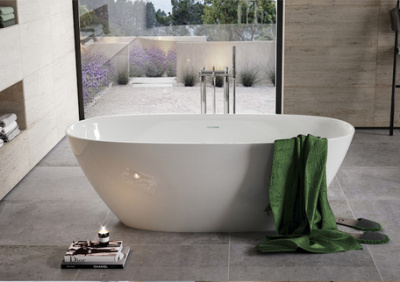 Ванна из материала Stonex® Roca Ariana 165х75 овальная белая (248470000) Ванна из материала Stonex® Roca Ariana 165х75 овальная белая (248470000)