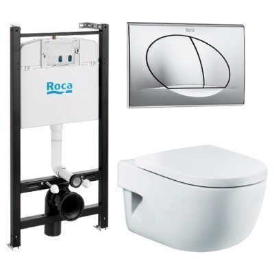 Унитаз с системой инсталляции Roca - Meridian ПЭК (893104110)