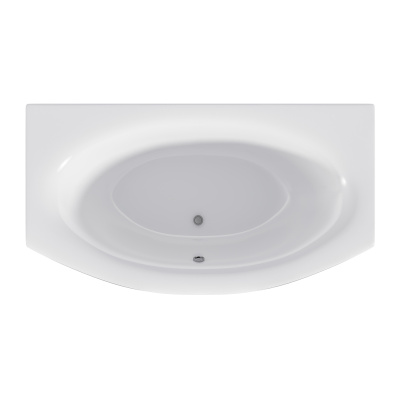 Ванна акриловая 1Marka "NEGA" 170*95 (01нег1795)