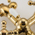 Gappo душ/система/смеситель излив/поворот. лейка/верх/душ.золото (G2489-6)