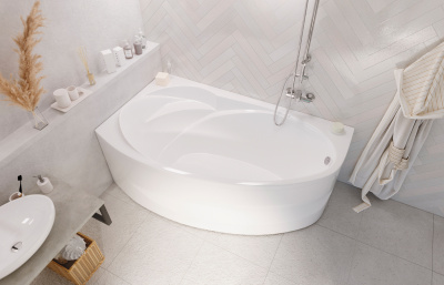 Ванна акриловая 1Marka "JULIANNA" 170*100 L (01дж1410л)