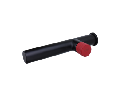 Смеситель настенный AVANTGARDE черный/красный (2021RH)