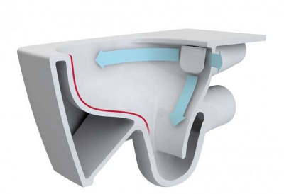 Подвесной унитаз Vitra Metropole 56 см (7672B003-0075)