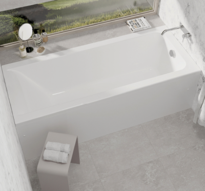 Ванна прямоугольная 180x70 белая ALBA SPA MERRY (ВПР0400000100)