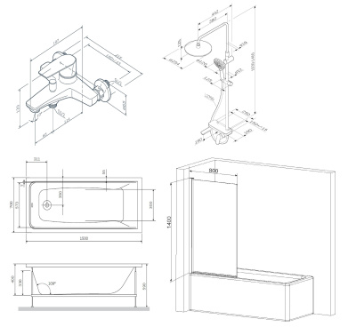 AM.PM Ванна Gem 170x70 с каркасом и шторкой на б/в W90BS-D080-140CT+ДС Gem F0790000+F90A1000 (W90ASET-170D8) AM.PM Ванна Gem 170x70 с каркасом и шторкой на б/в W90BS-D080-140CT+ДС Gem F0790000+F90A1000 (W90ASET-170D8)