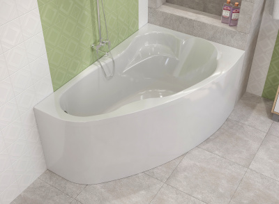 Ванна акриловая 1Marka "Lil" 140*90 L (01лил1490л)