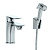 Смеситель для раковины PAINI Garda с гигиеническим душем, хром CROMO3 (CR) (76CR205/574)