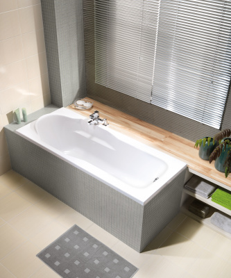 Ванна прямоугольная CERSANIT SANTANA 160x70, (63324)