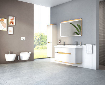 Sento Биде подвесное, цвет белый (4338B003-1046)