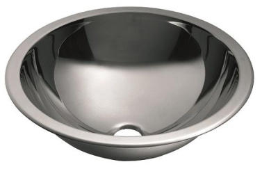 Раковина Nofer 355 мм глянец встраиваемая без отверстия (13030.B) Раковина Nofer 355 мм глянец встраиваемая без отверстия (13030.B)