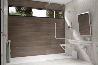 Раковина для инвалидов керамика Nofer (H5)