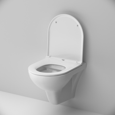 AM.PM Инсталляция с клав Pro L глянц хром с подвесным унитазом Gem FlashClean с сид м/лифт (IS49051.901700)