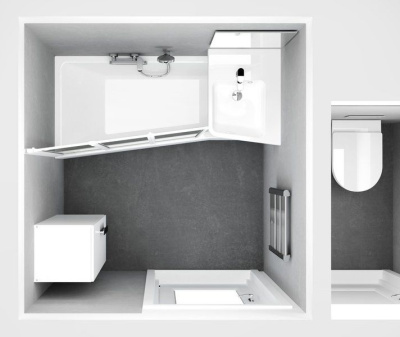 Акриловая ванна Ravak BeHappy II 150х75 R (C991000000)