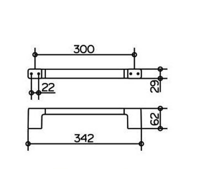 Поручень Keuco Collection Moll (12707010000)