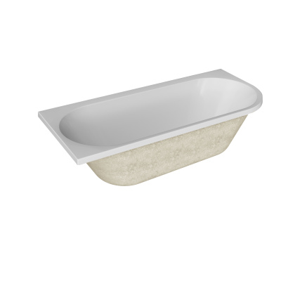 Ванна акриловая 1Marka «ALISA MG» 170*75 R (01али1775п)