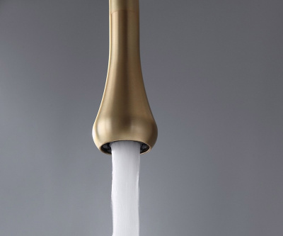 Смеситель высокий для раковины SCANDI бронзовый (9015BR)