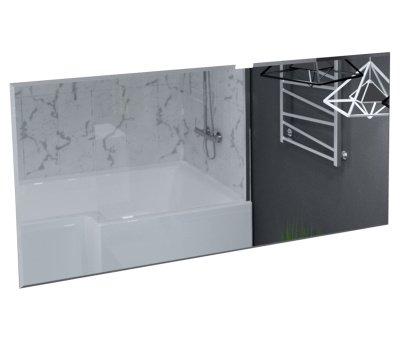 Зеркало 1Marka Glace 140*65 (У73579)