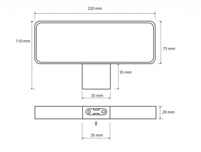 Полотенцедержатель Bemeta - NERO, кольцо, черный (135004060)