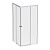 Душевое ограждение Am.Pm X-Joy Square Slide 90х90, мат хром, прозрачное (W94G-403-9090-МТ)