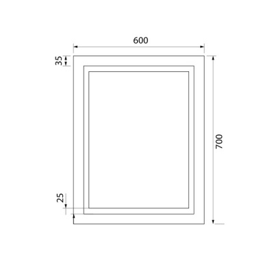 Зеркало с подсветкой, 60 см, Zodiac, IDDIS (ZOD6000i98) Зеркало с подсветкой, 60 см, Zodiac, IDDIS (ZOD6000i98)