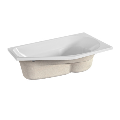 Ванна акриловая 1Marka "DEEP" 150х80 L (01ди1580л)