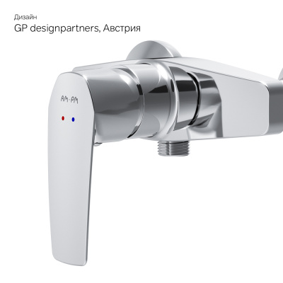 AM.PM Gem, смеситель для душа, хром, шт. (F90A20000)