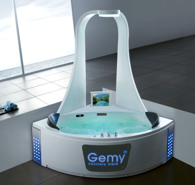 Акриловая ванна Gemy (G9069 O)