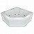 Ванна акриловая Aquatek - Лира 150x150 (LIR150-0000032)