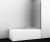 Berkel 48P01-80R Matt glass Стеклянная шторка на ванну (48P01-80RM)