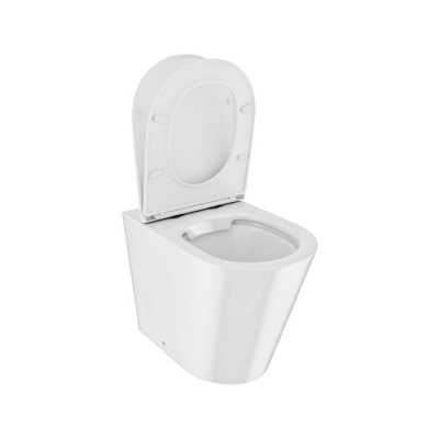 Унитаз приставной, безободковый, Calipso, IDDIS (CALRDSEi26)