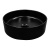 Раковина Creo Ceramique накладная, круглая, 400*400*120мм цвет Матовый Черный (PU3100MBK)