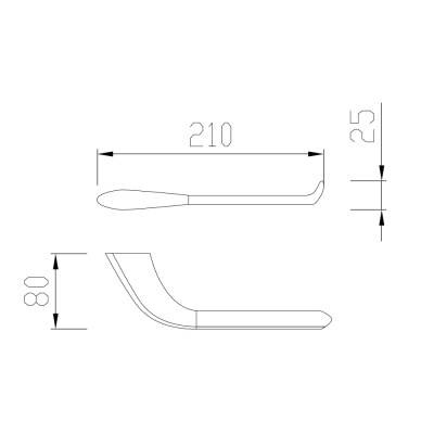 Бумагодержатель ABBER Nord хром (AA1531)