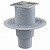 Сливной трап AlcaPlast - 105x105/50/75 (APV2311)