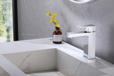 Смеситель ABBER Daheim для раковины, хром (AF8210) Смеситель ABBER Daheim для раковины, хром (AF8210)