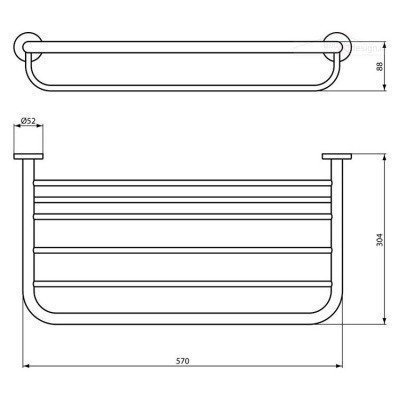 Полка для полотенец Ideal Standard - IOM (A9106AA)