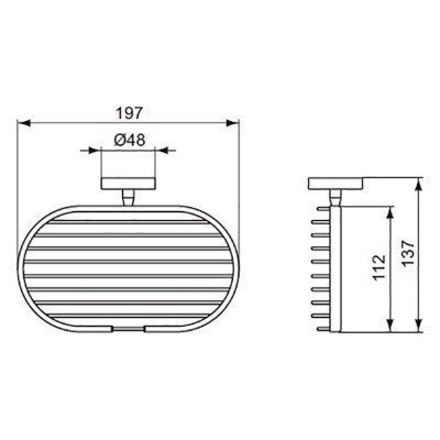 Мыльница Ideal Standard - IOM (A9112AA)