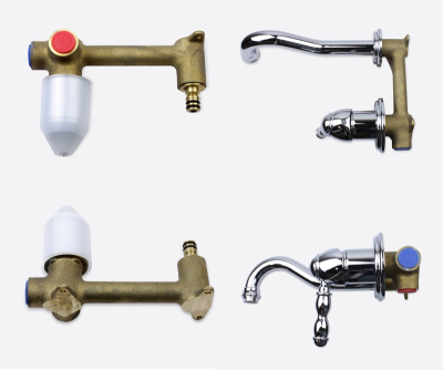 Смеситель настенный TIFFANY для раковины хром (1920CR) Смеситель настенный TIFFANY для раковины хром (1920CR)