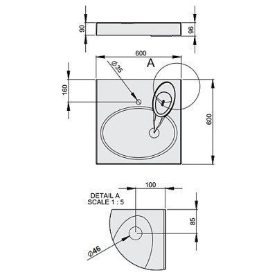 Раковина на стиральную машину Paa - Claro (KICLASIF/00) Раковина на стиральную машину Paa - Claro (KICLASIF/00)